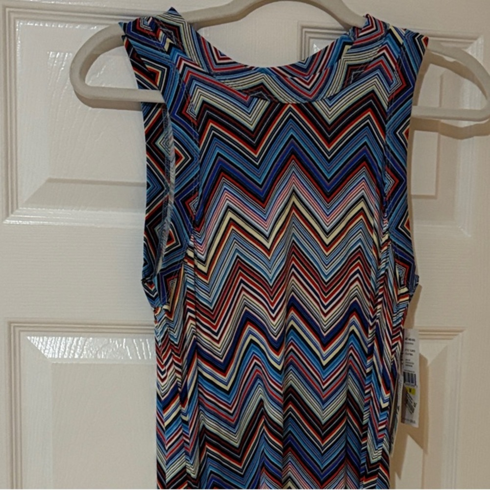 Karen Kane Colorful Zigzag Maxi Dress